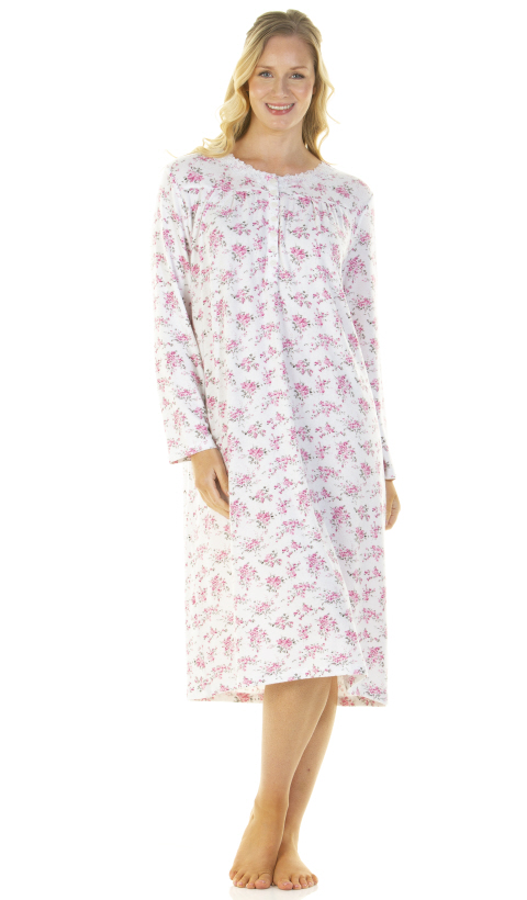 La Marquise Elizabeth Cuddleknit Long Sleeve Nightdress